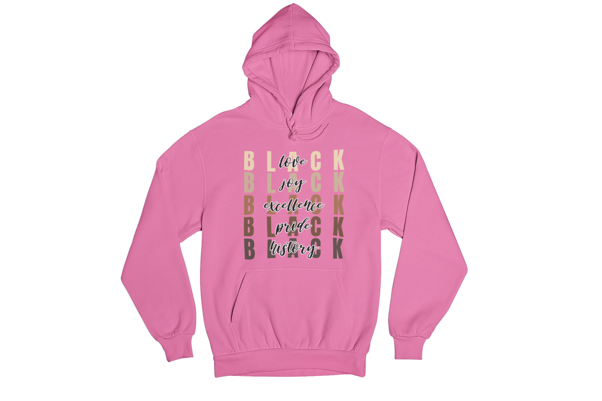 "MORE THAN BLACK" SIGNATURE CUSTOM HOODIE