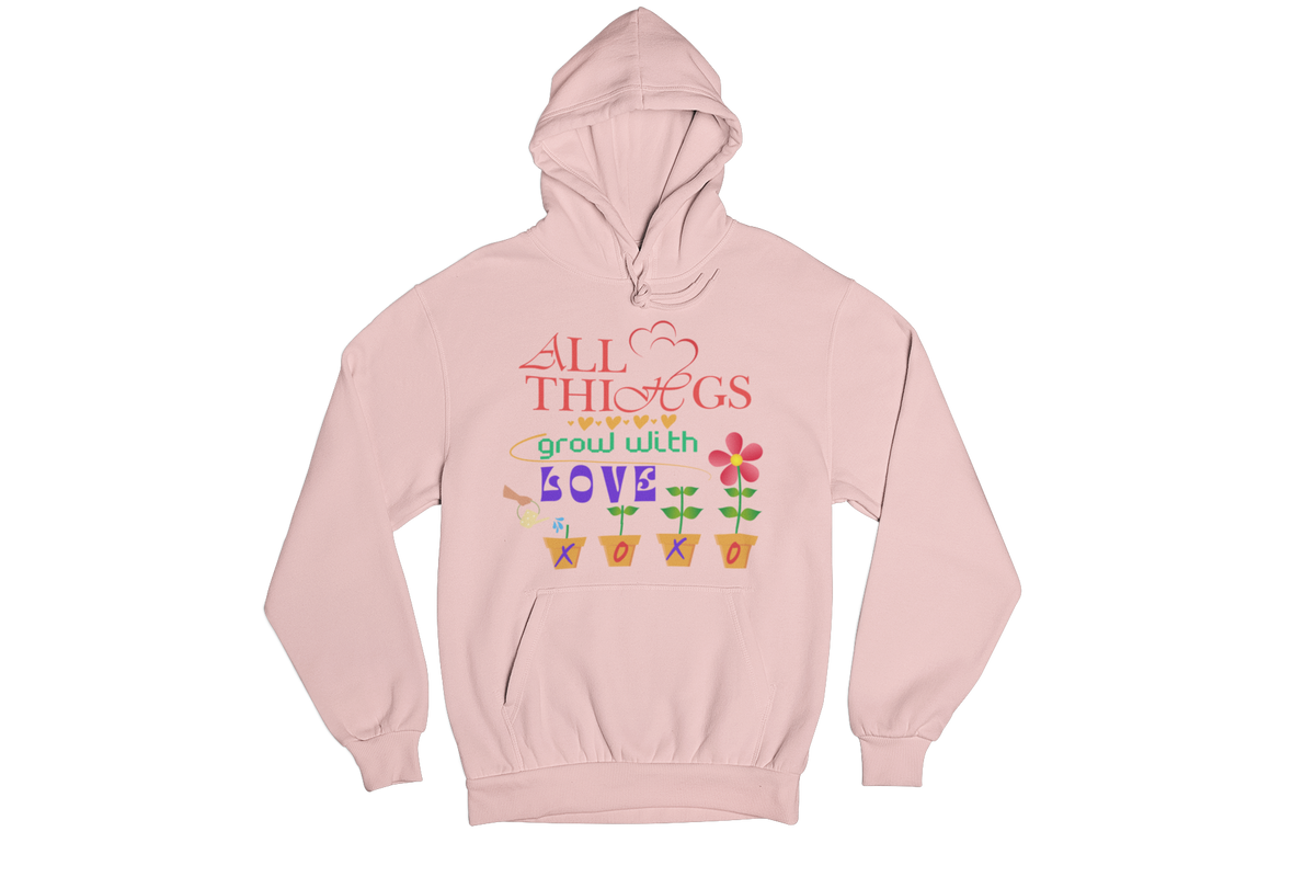 "ALL THINGS GROW WITH LOVE " CUSTOM DESIGN