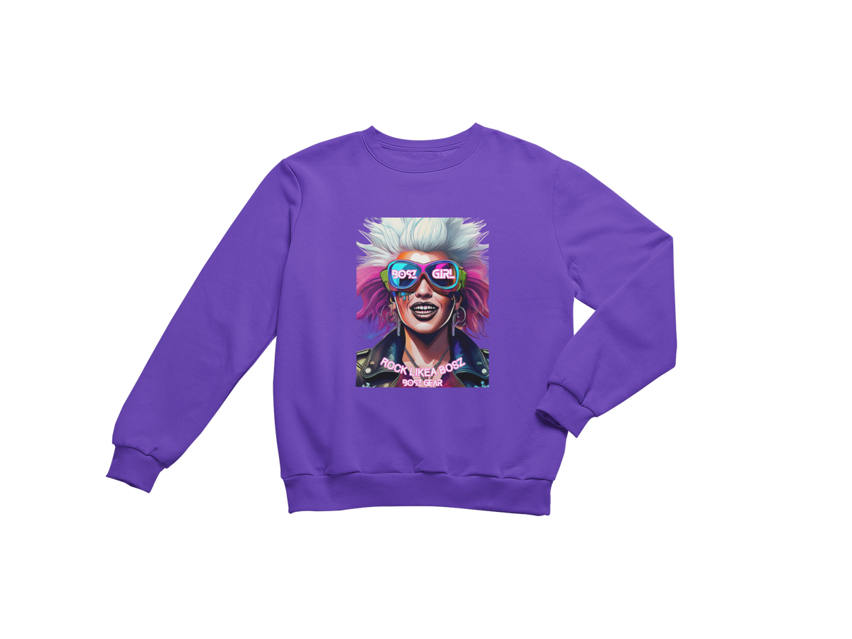 "BOSZ GIRL - ROCK LIKEA BOSZ" BOSZ GEAR SWEATSHIRT