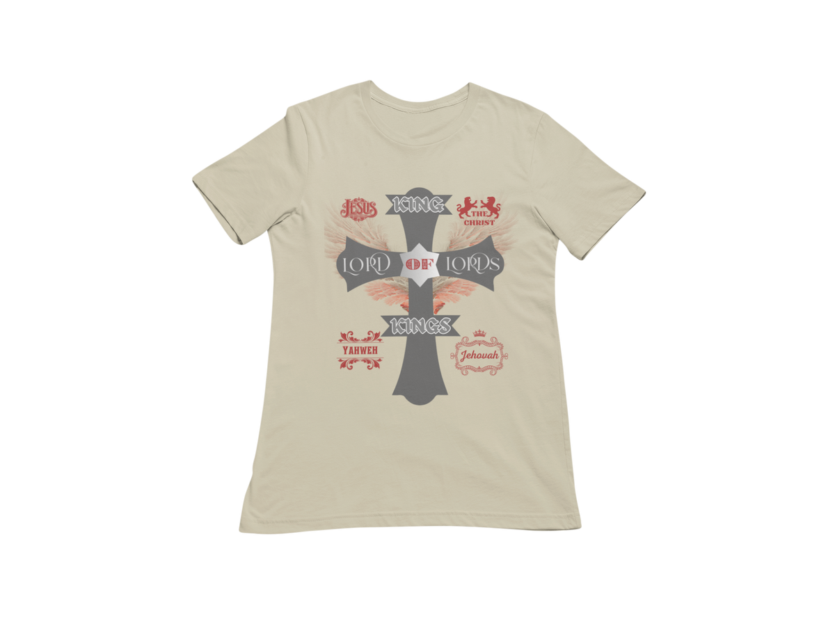 "KING OF KINGS LORD OF LORDS CROSS" SIGNATURE CUSTOM T-SHIRT