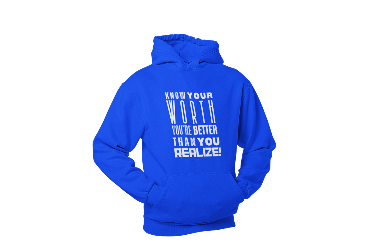 "KNOW YOUR WORTH" CUSTOM DESIGN GRAPHIC