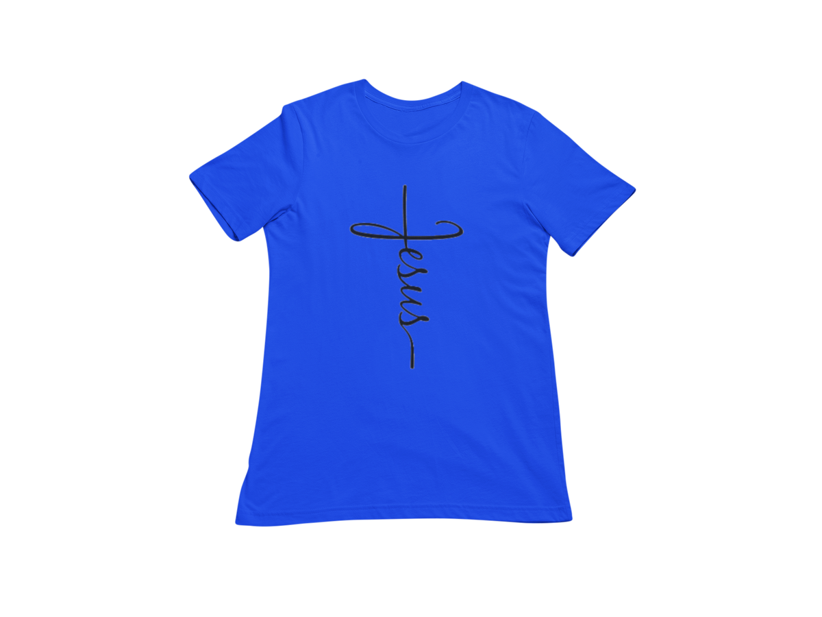 "JESUS CROSS" GRAPHIC PRINT