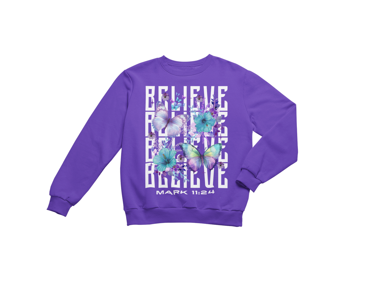 "BELIEVE -MARK 11:24" CUSTOM SIGNATURE DESIGN