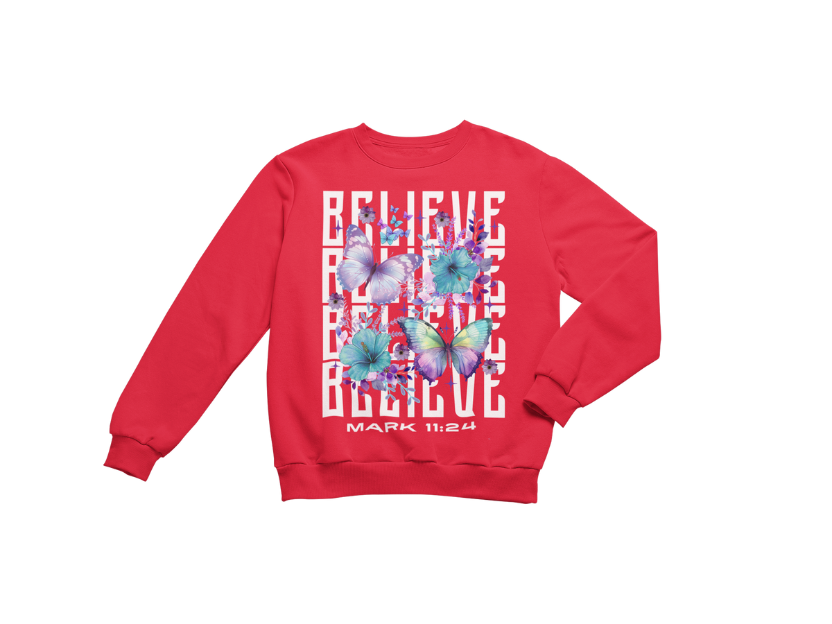 "BELIEVE -MARK 11:24" CUSTOM SIGNATURE DESIGN