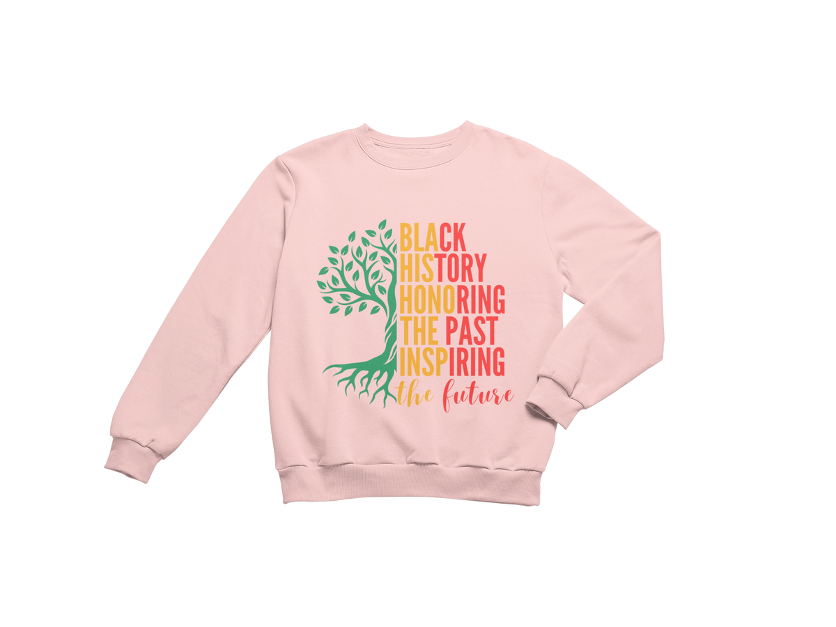 "BLACK HISTORY HONORING THE PAST INSPIRING THE FUTURE" CUSTOM DESIGN