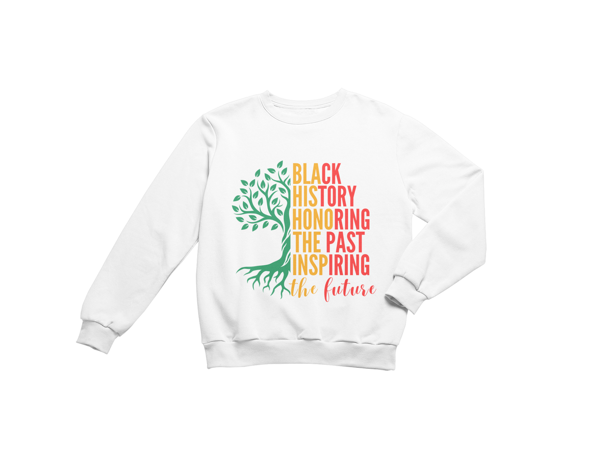 "BLACK HISTORY HONORING THE PAST INSPIRING THE FUTURE" CUSTOM DESIGN