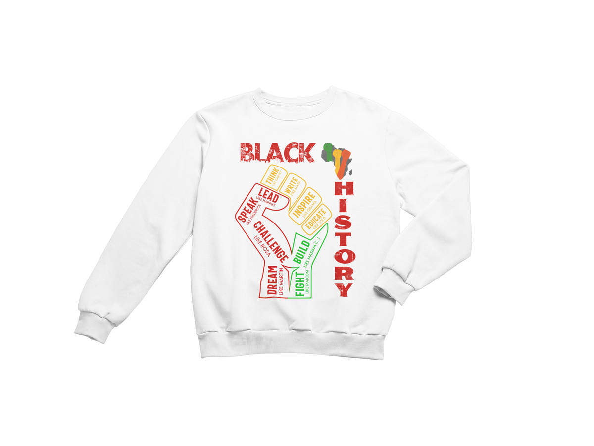 "BLACK HISTORY LEADERS" 3 COLORS SIGNATURE CUSTOM DESIGN