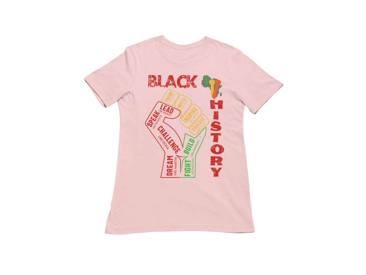 "BLACK HISTORY LEADERS" 3 COLORS SIGNATURE CUSTOM DESIGN