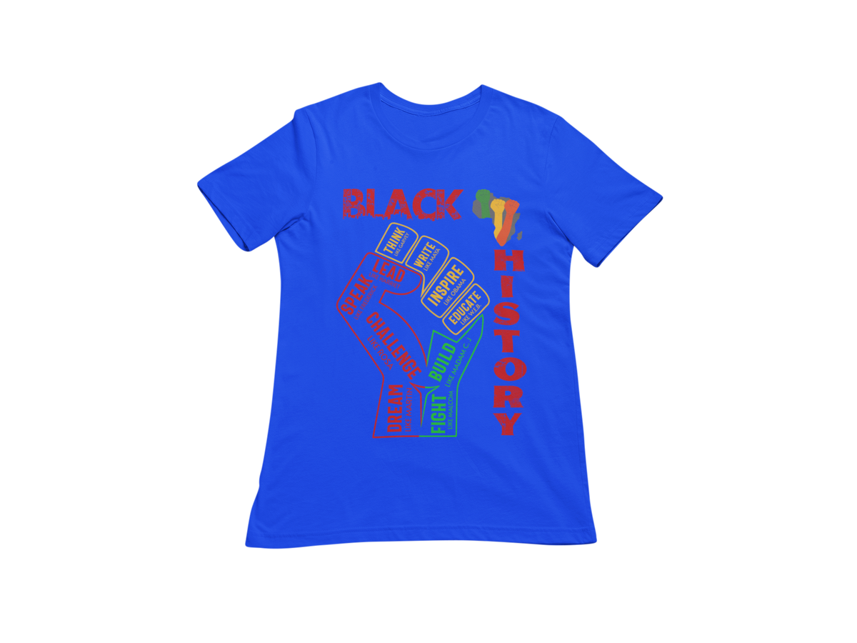 "BLACK HISTORY LEADERS" 3 COLORS SIGNATURE CUSTOM DESIGN