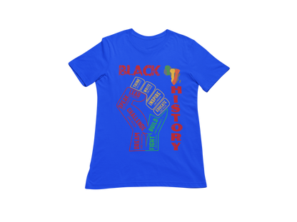 "BLACK HISTORY LEADERS" 3 COLORS SIGNATURE CUSTOM DESIGN