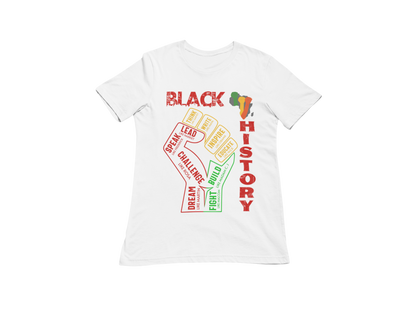 "BLACK HISTORY LEADERS" 3 COLORS SIGNATURE CUSTOM DESIGN
