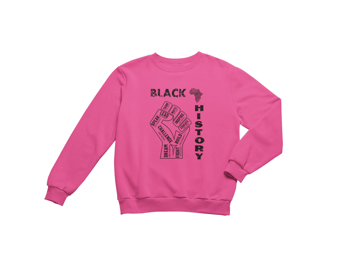 "BLACK HISTORY LEADERS" SIGNATURE CUSTOM DESIGN  (BLACK PRINT)