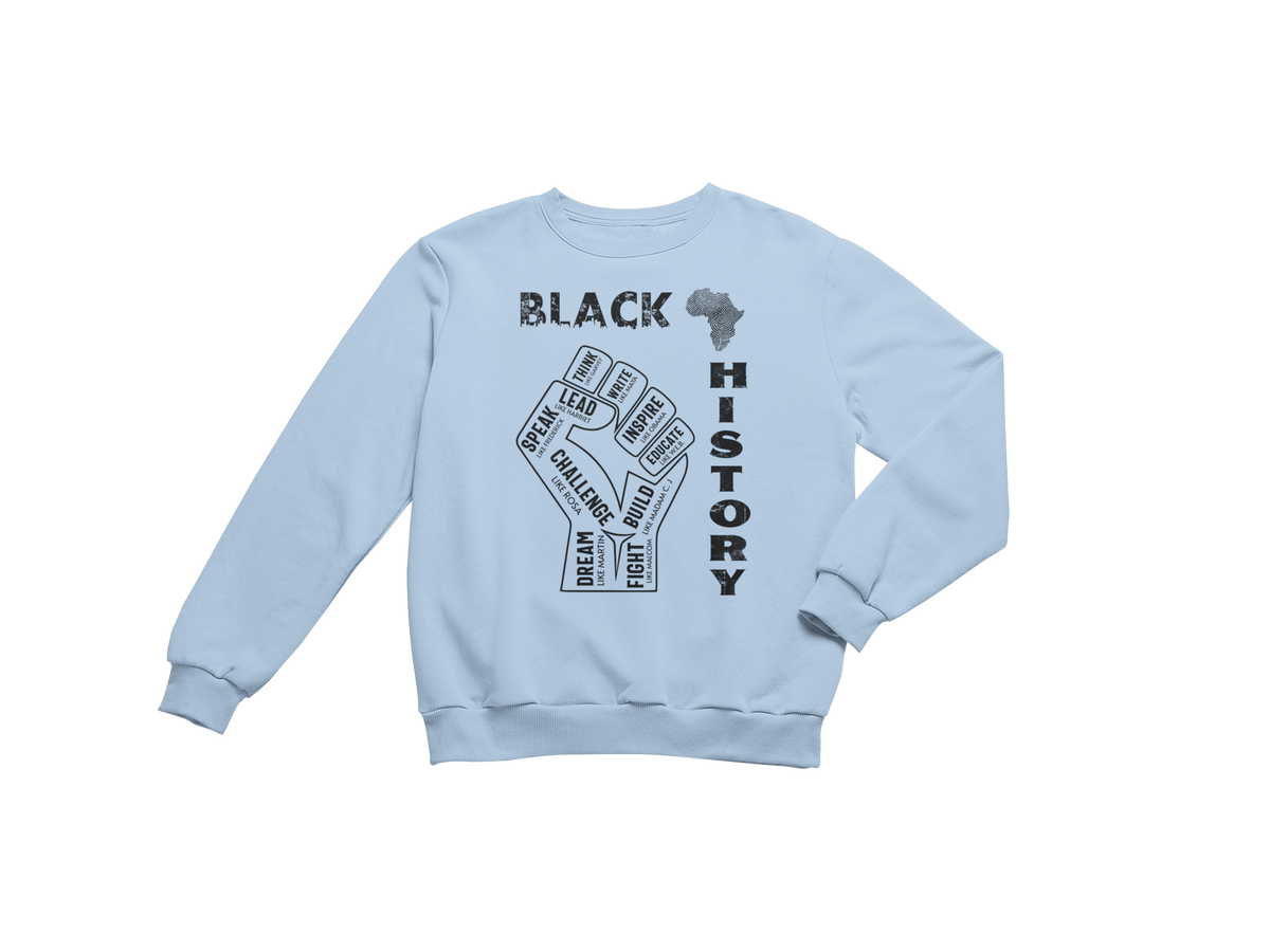 "BLACK HISTORY LEADERS" SIGNATURE CUSTOM DESIGN  (BLACK PRINT)