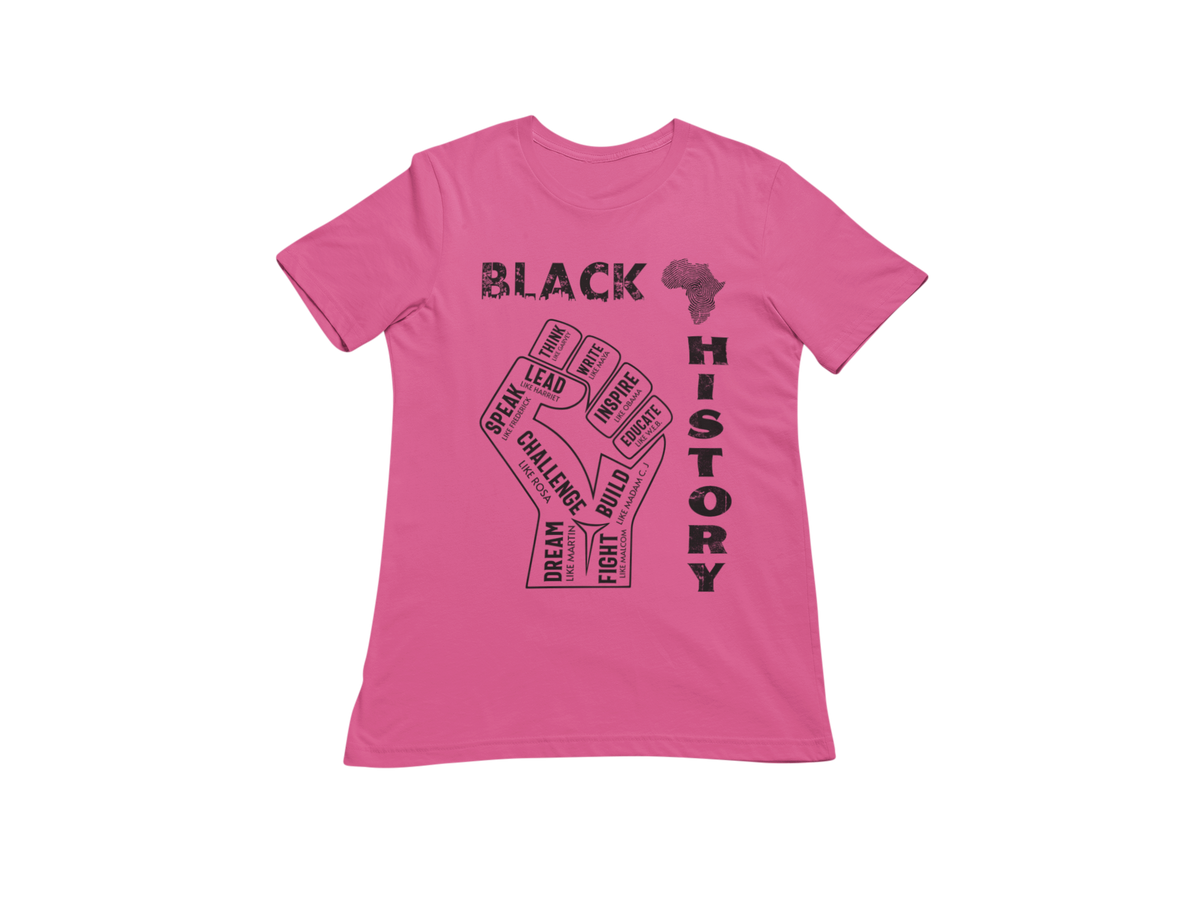"BLACK HISTORY LEADERS" SIGNATURE CUSTOM DESIGN  (BLACK PRINT)