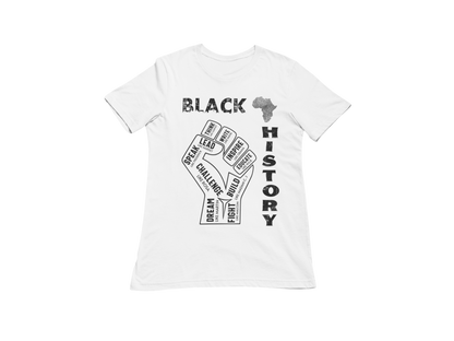 "BLACK HISTORY LEADERS" SIGNATURE CUSTOM DESIGN  (BLACK PRINT)
