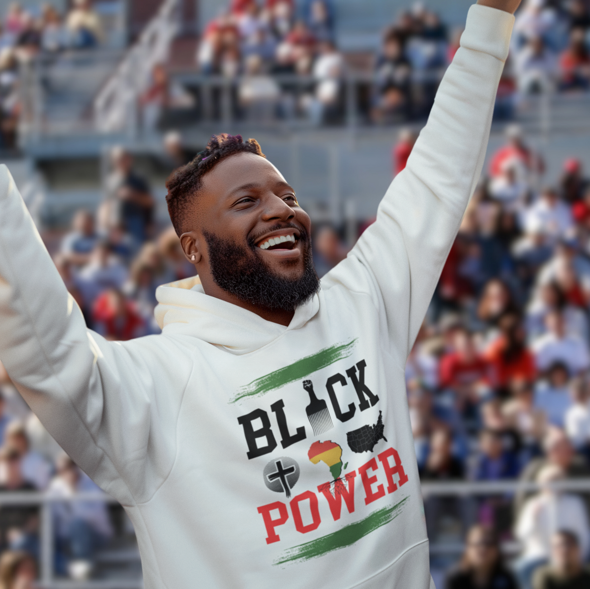 "BLACK POWER" CUSTOM GRAPHIC DESIGN