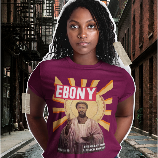 "EBONY THE QUEST FOR BLACK JESUS," CUSTOM DESIGN