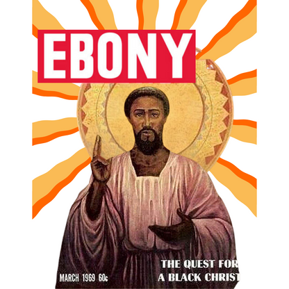 "EBONY THE QUEST FOR BLACK JESUS," CUSTOM DESIGN