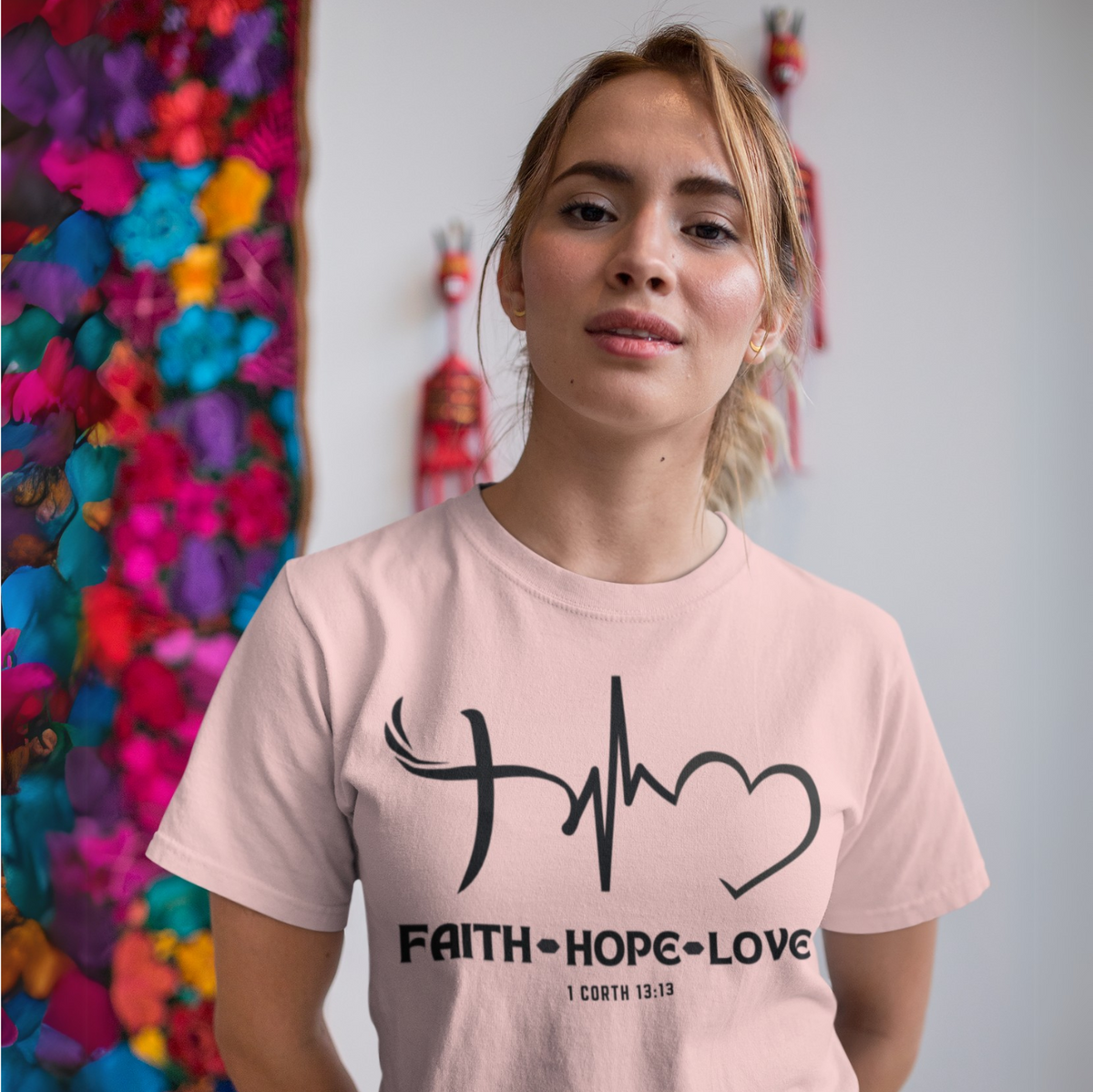 FAITH - HOPE - LOVE CUSTOM DESIGN GRAPHIC