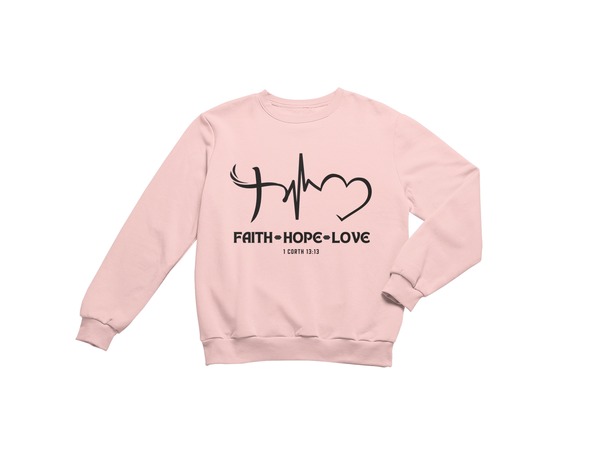 FAITH - HOPE - LOVE CUSTOM DESIGN GRAPHIC