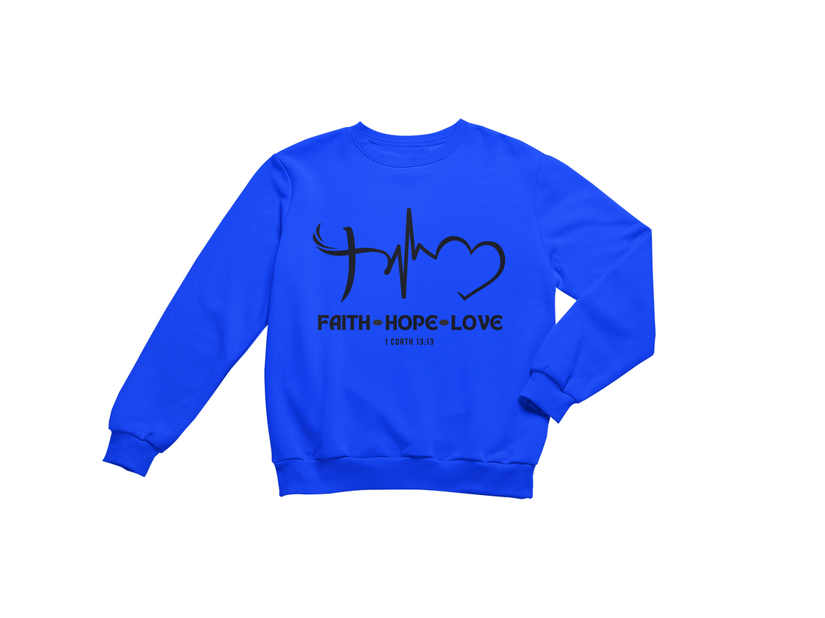 FAITH - HOPE - LOVE CUSTOM DESIGN GRAPHIC