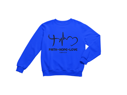 FAITH - HOPE - LOVE CUSTOM DESIGN GRAPHIC