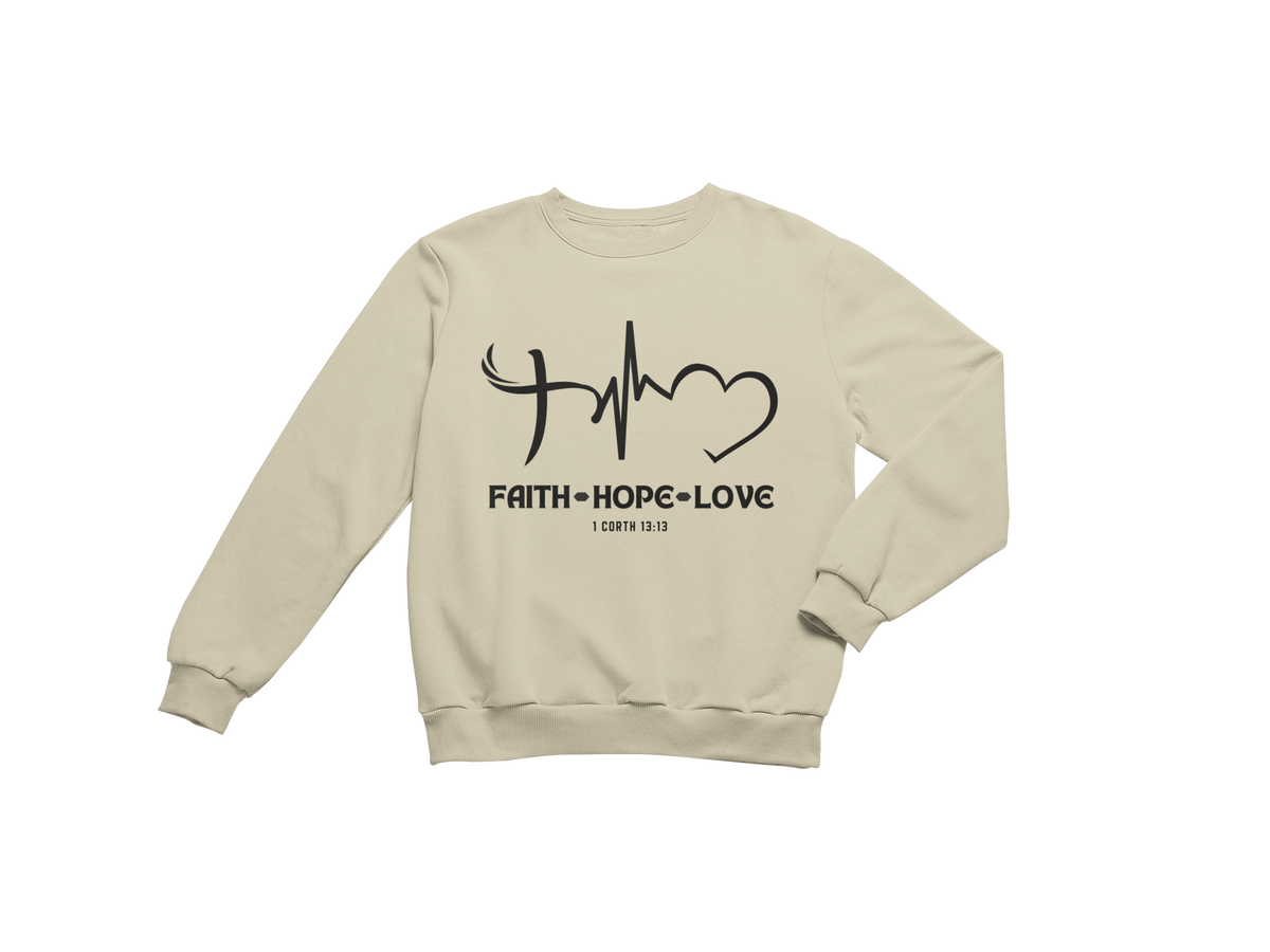FAITH - HOPE - LOVE CUSTOM DESIGN GRAPHIC