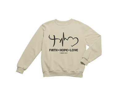FAITH - HOPE - LOVE CUSTOM DESIGN GRAPHIC