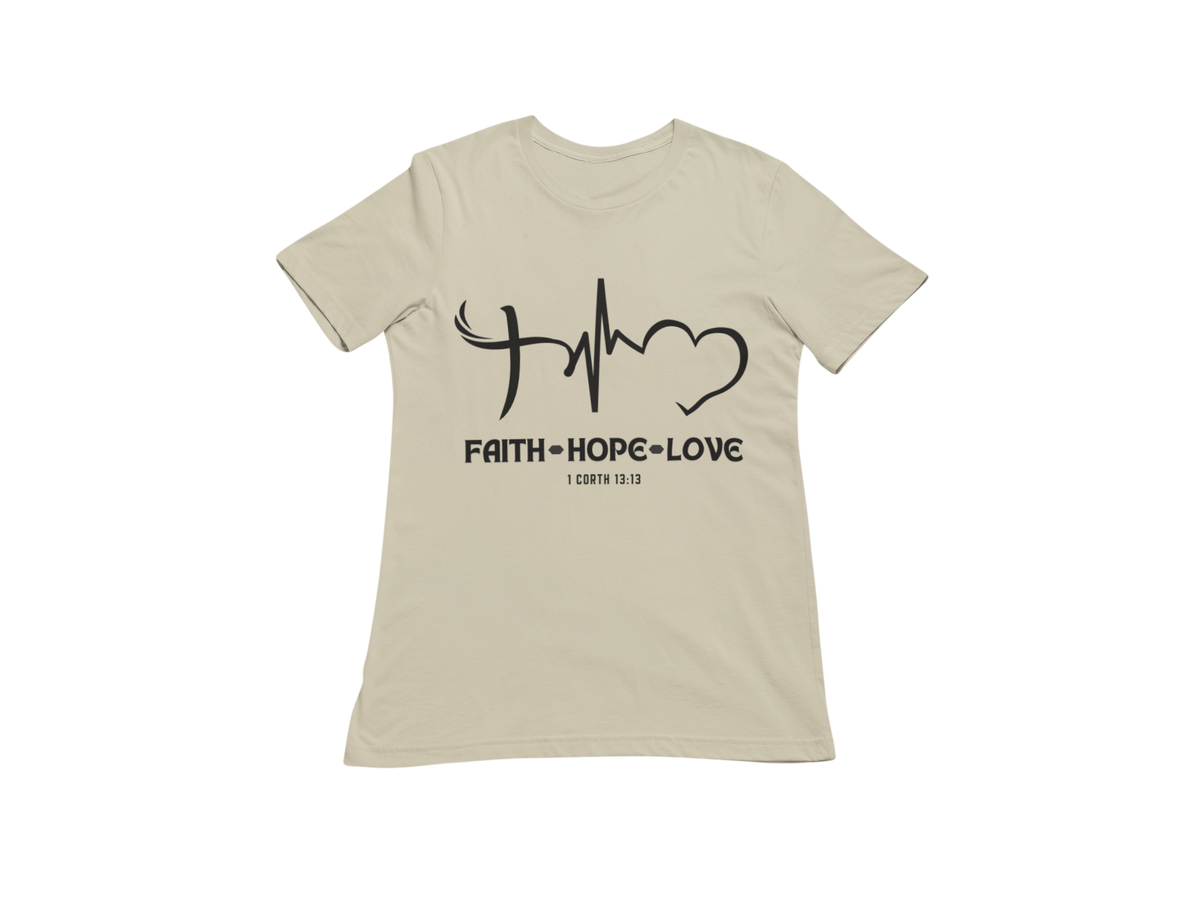 FAITH - HOPE - LOVE CUSTOM DESIGN GRAPHIC