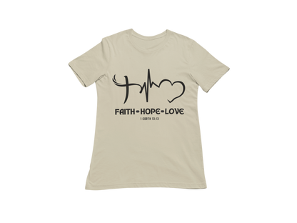 FAITH - HOPE - LOVE CUSTOM DESIGN GRAPHIC