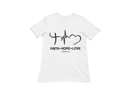 FAITH - HOPE - LOVE CUSTOM DESIGN GRAPHIC