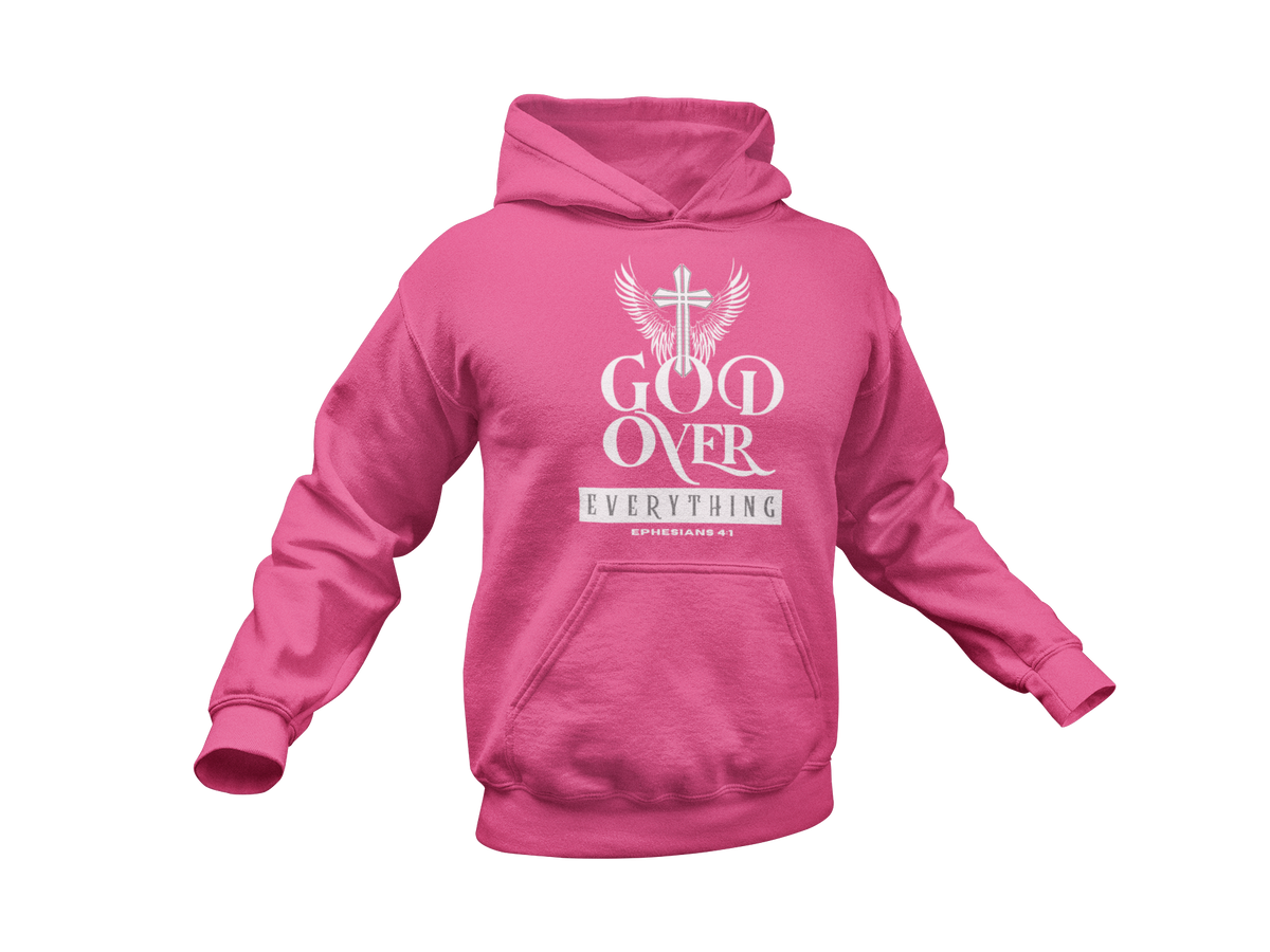 "GOD OVER EVERYTHING" CUSTOM DESIGN GRAPHIC (WHITE PRINT)