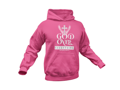 "GOD OVER EVERYTHING" CUSTOM DESIGN GRAPHIC (WHITE PRINT)