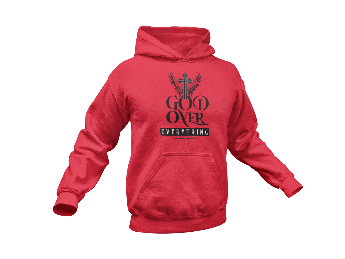 "GOD OVER EVERYTHING" CUSTOM DESIGN GRAPHIC (BLACK PRINT)