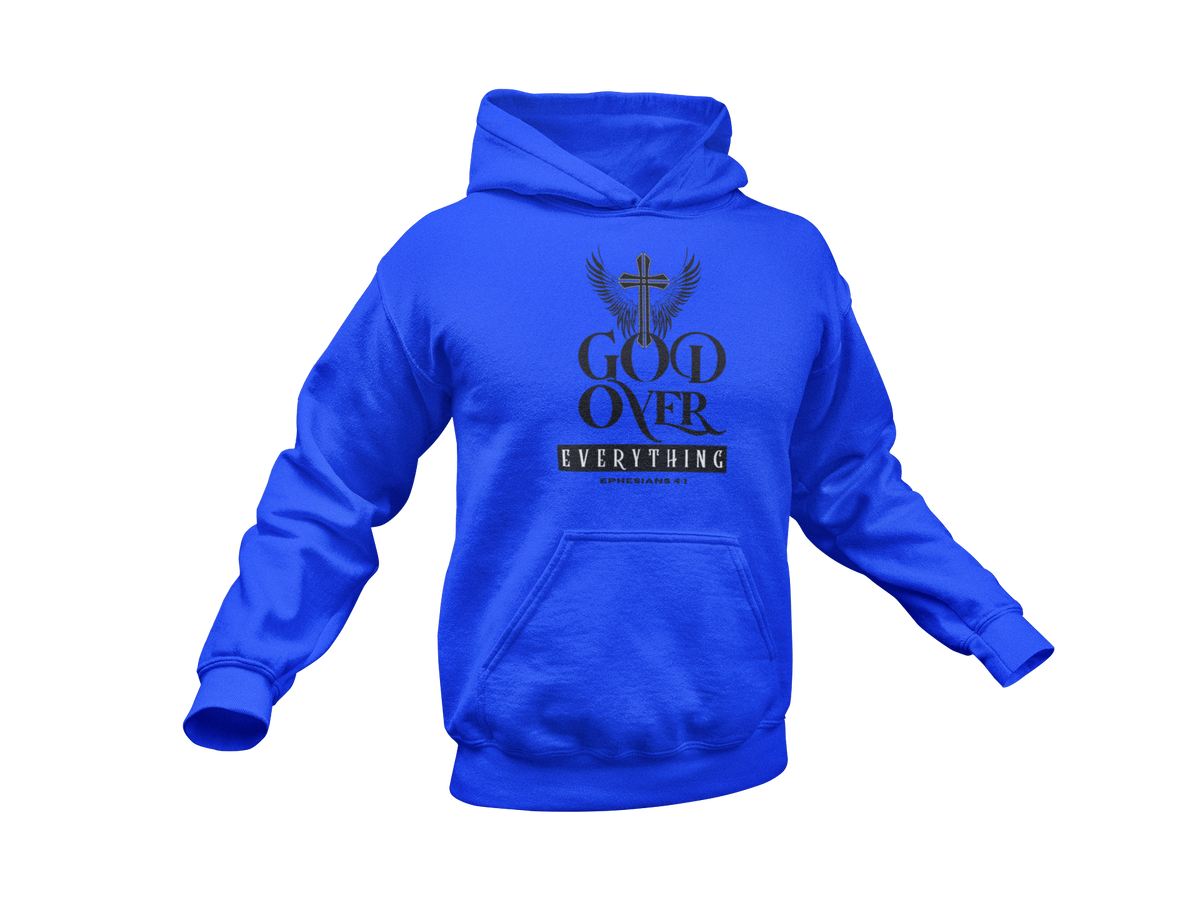 "GOD OVER EVERYTHING" CUSTOM DESIGN GRAPHIC (BLACK PRINT)
