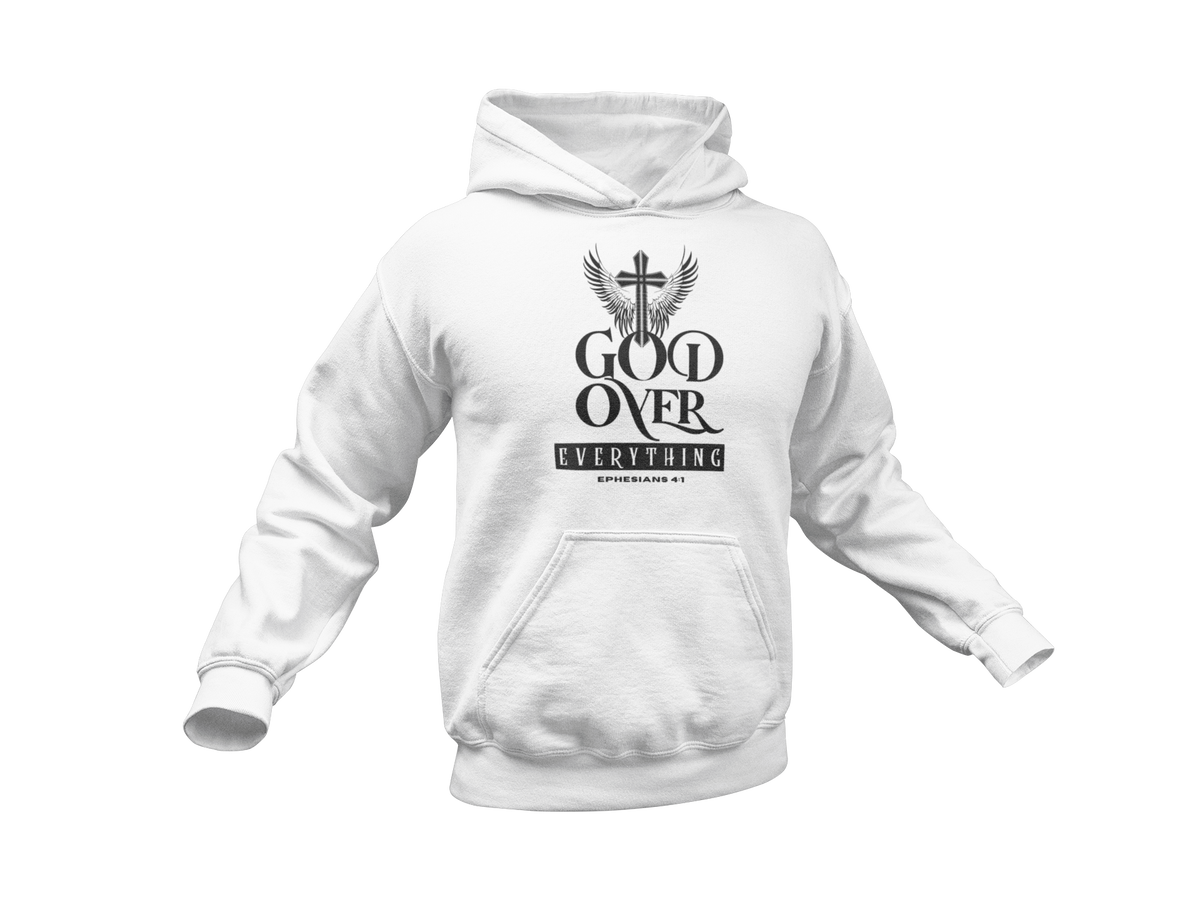 "GOD OVER EVERYTHING" CUSTOM DESIGN GRAPHIC (BLACK PRINT)