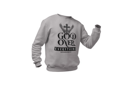 "GOD OVER EVERYTHING" CUSTOM DESIGN GRAPHIC (BLACK PRINT)