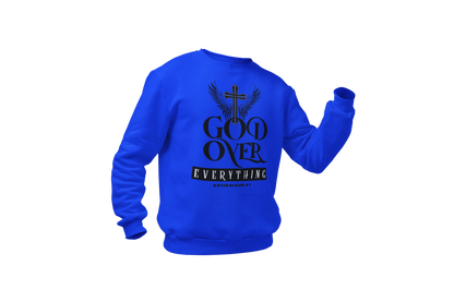 "GOD OVER EVERYTHING" CUSTOM DESIGN GRAPHIC (BLACK PRINT)
