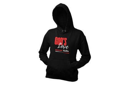 "GOD'S LOVE NEVER FAILS" CUSTOM DESIGN