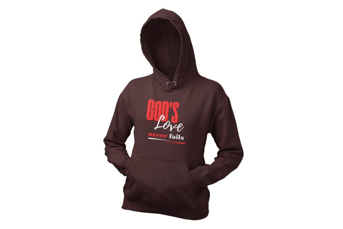 "GOD'S LOVE NEVER FAILS" CUSTOM DESIGN