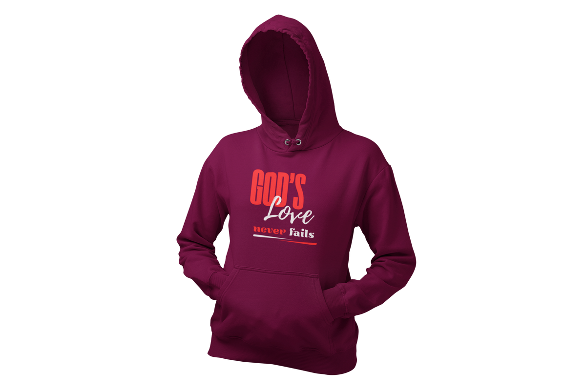 "GOD'S LOVE NEVER FAILS" CUSTOM DESIGN