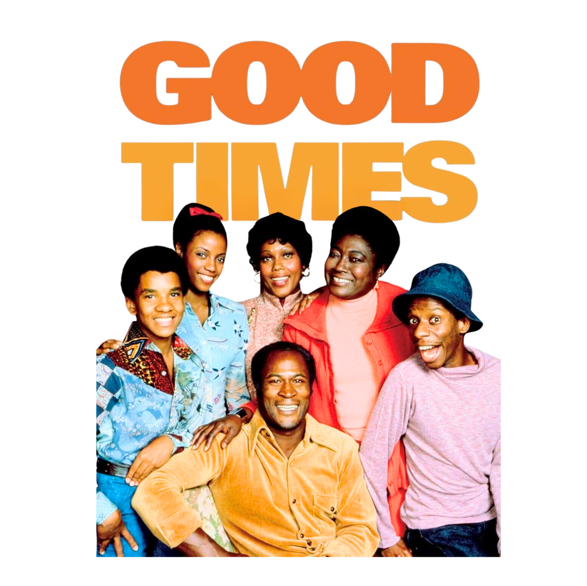 "GOOD TIMES - THE EVENS FAMILY" CUSTOM GRAPHIC