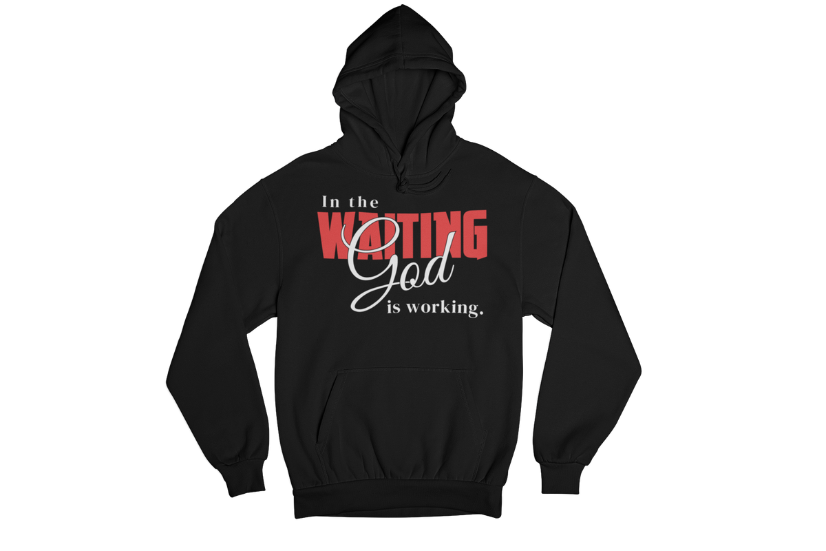 "IN THE WAITING GOD IS WORKING" CUSTOM SIGNATURE DESIGN