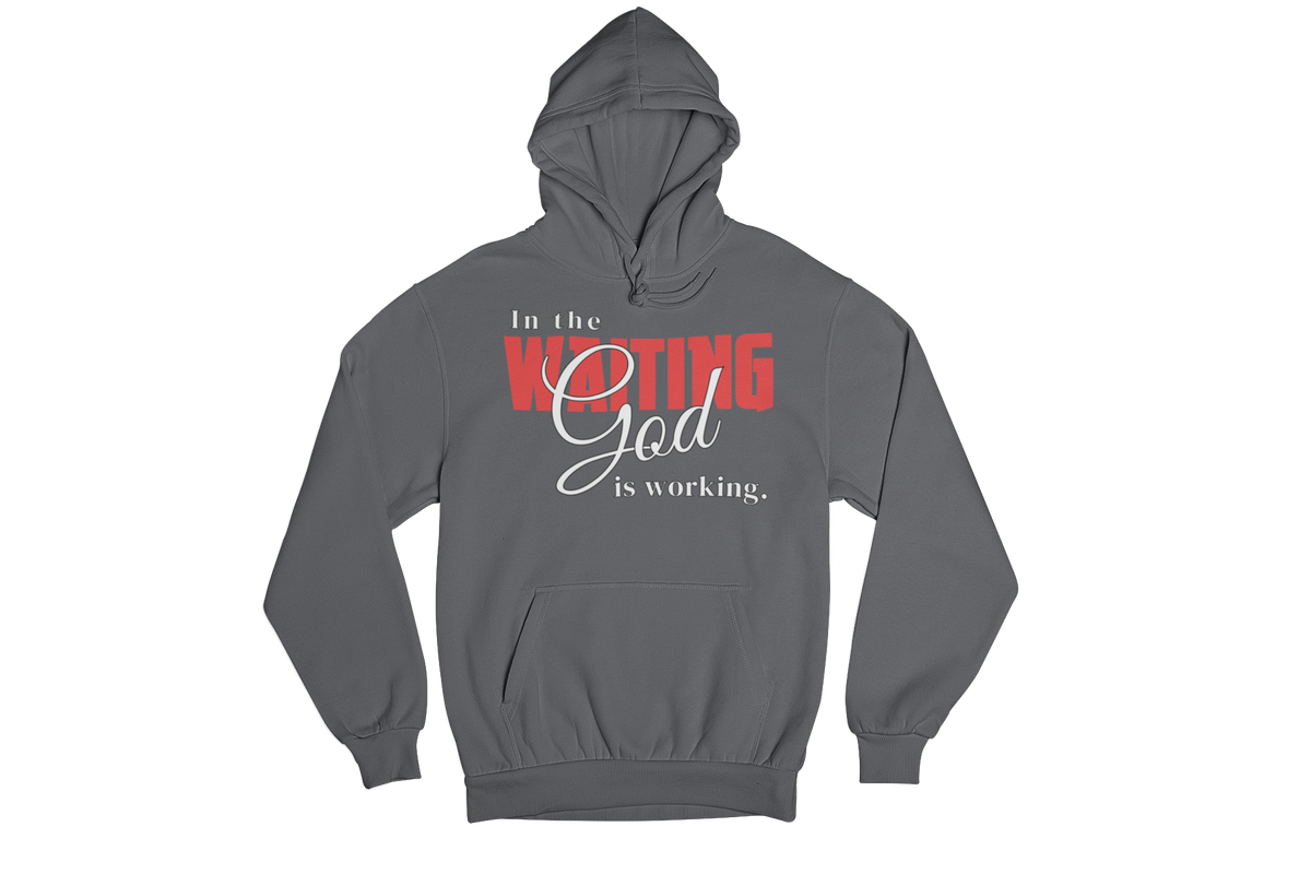 "IN THE WAITING GOD IS WORKING" CUSTOM SIGNATURE DESIGN