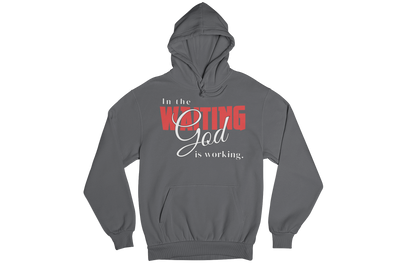"IN THE WAITING GOD IS WORKING" CUSTOM SIGNATURE DESIGN