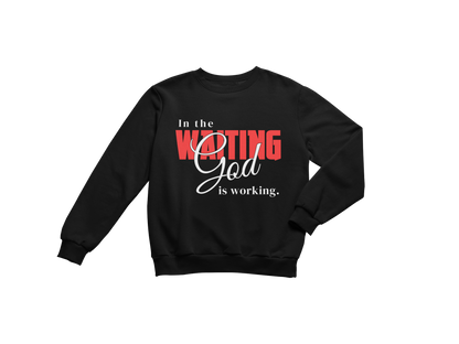 "IN THE WAITING GOD IS WORKING" CUSTOM SIGNATURE DESIGN