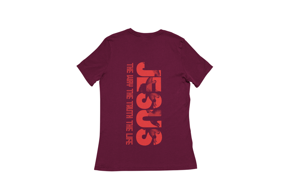 "THE WAY, THE TRUTH, THE LIFE, JESUS" SIGNATURE CUSTOM T-SHIRT