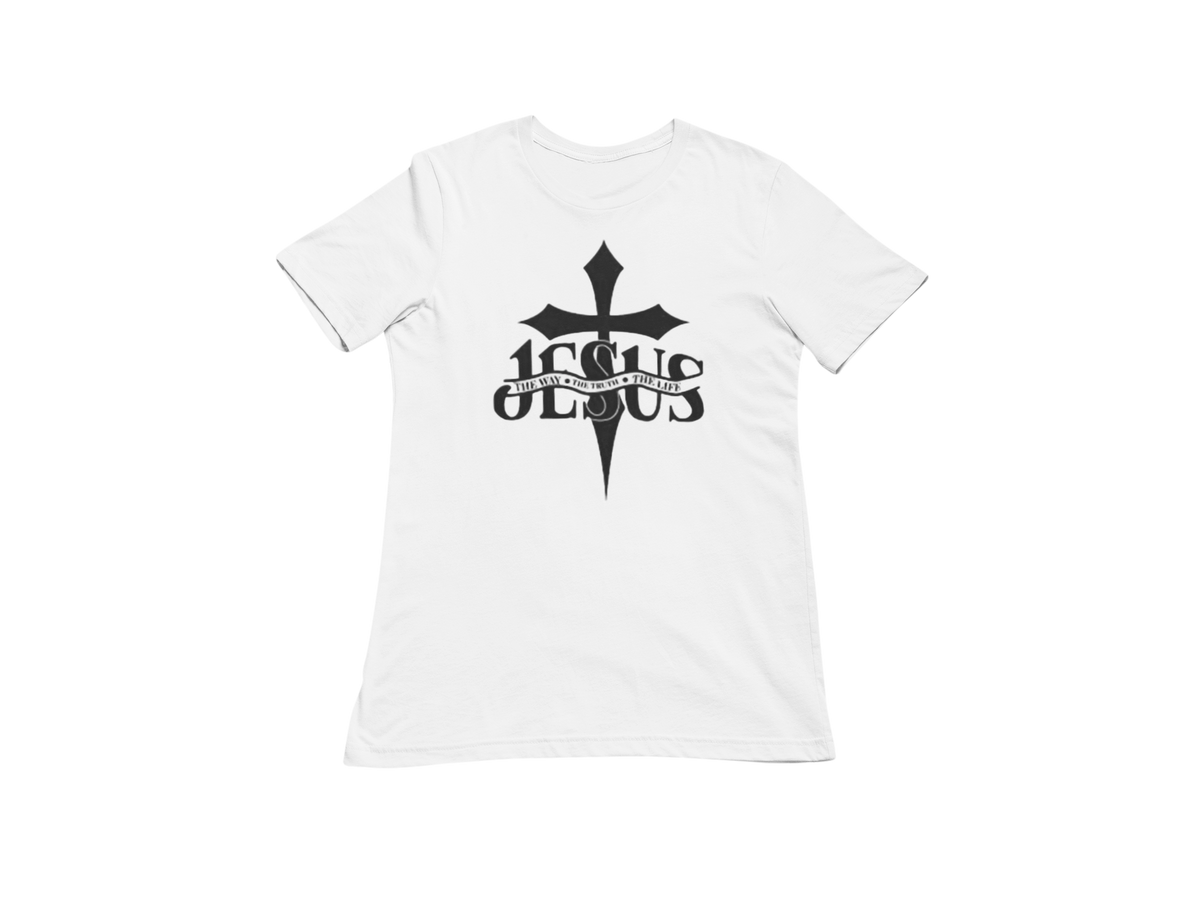"JESUS THE WAY, THE TRUTH, THE LIFE" GRAPHIC PRINT