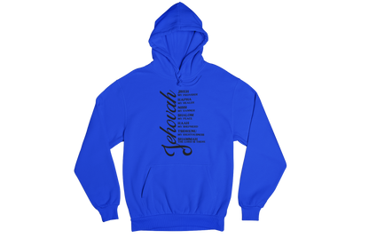 "JEHOVAH - HIS NAMES" CUSTOM DESIGN GRAPHIC (BLACK PRINT)