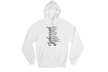 "JEHOVAH - HIS NAMES" CUSTOM DESIGN GRAPHIC (BLACK PRINT)